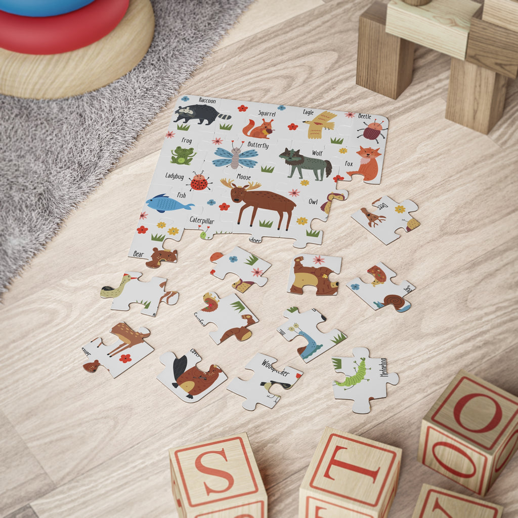 Woodland Puzzle For Kids