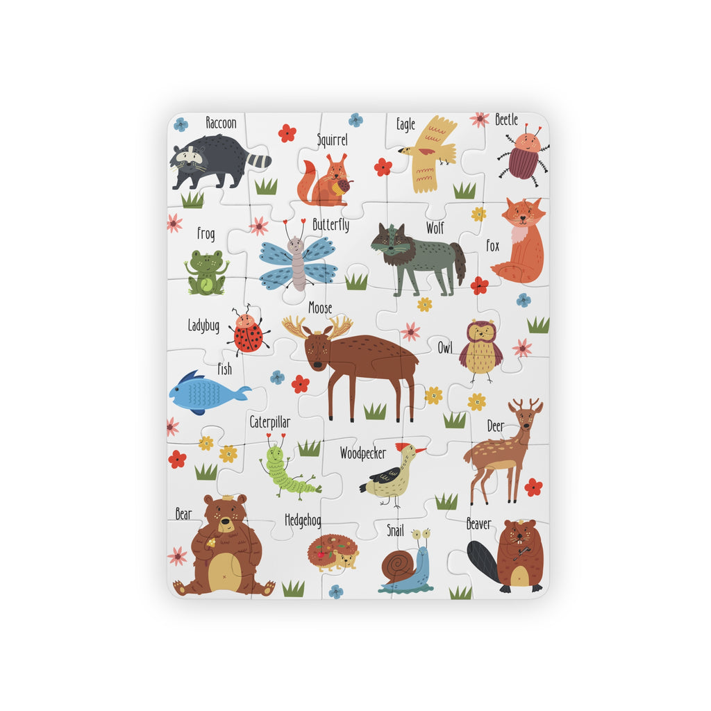 Woodland Puzzle For Kids
