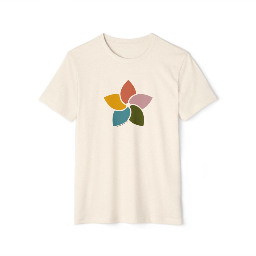 Unisex Organic Tee - Signature Bloom Design