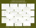 Printable Xeriscape Template Bundle - Minimalist