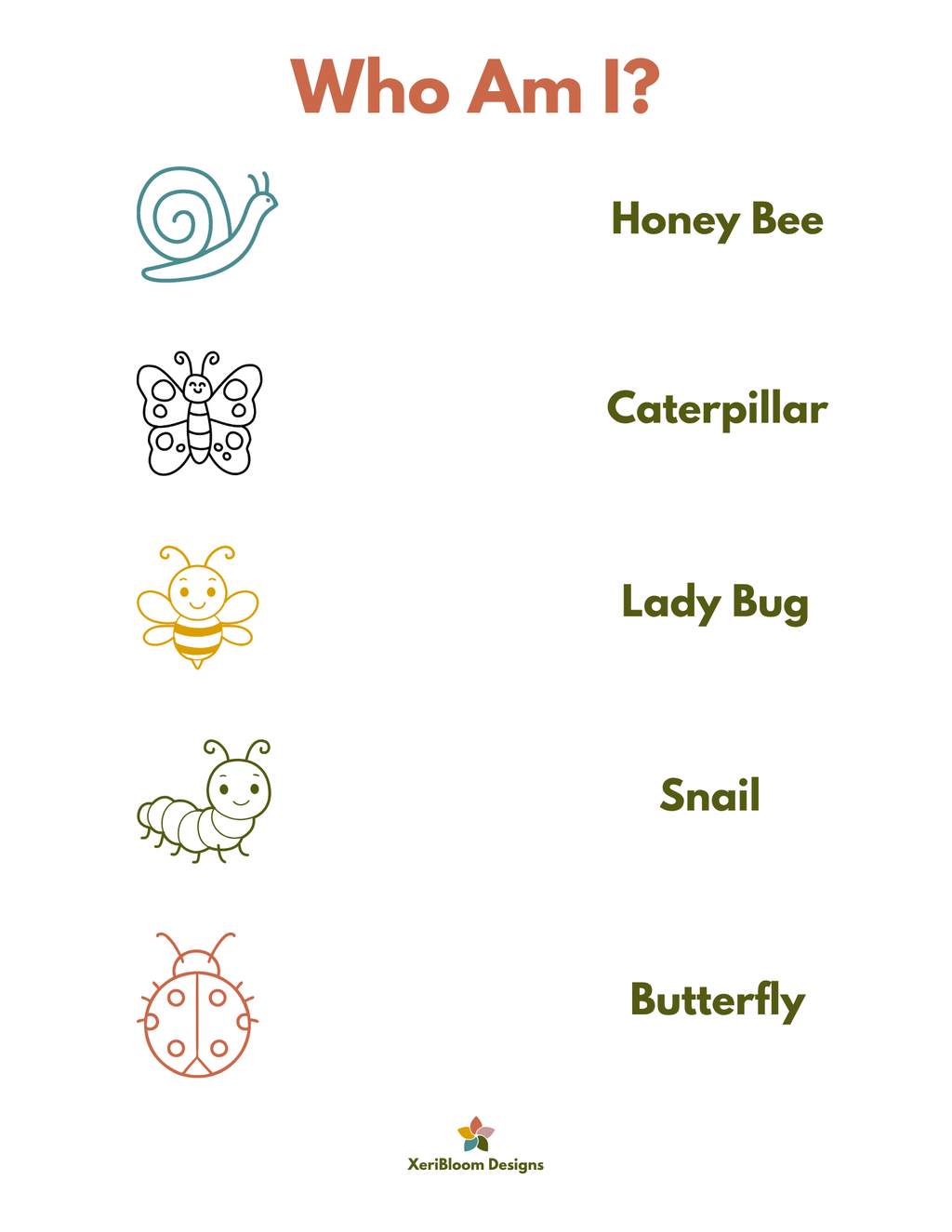 Printable Activity Sheets for Kids - Woodland Creatures